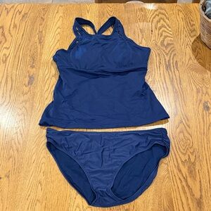 Athleta Deep Blue Swimwear